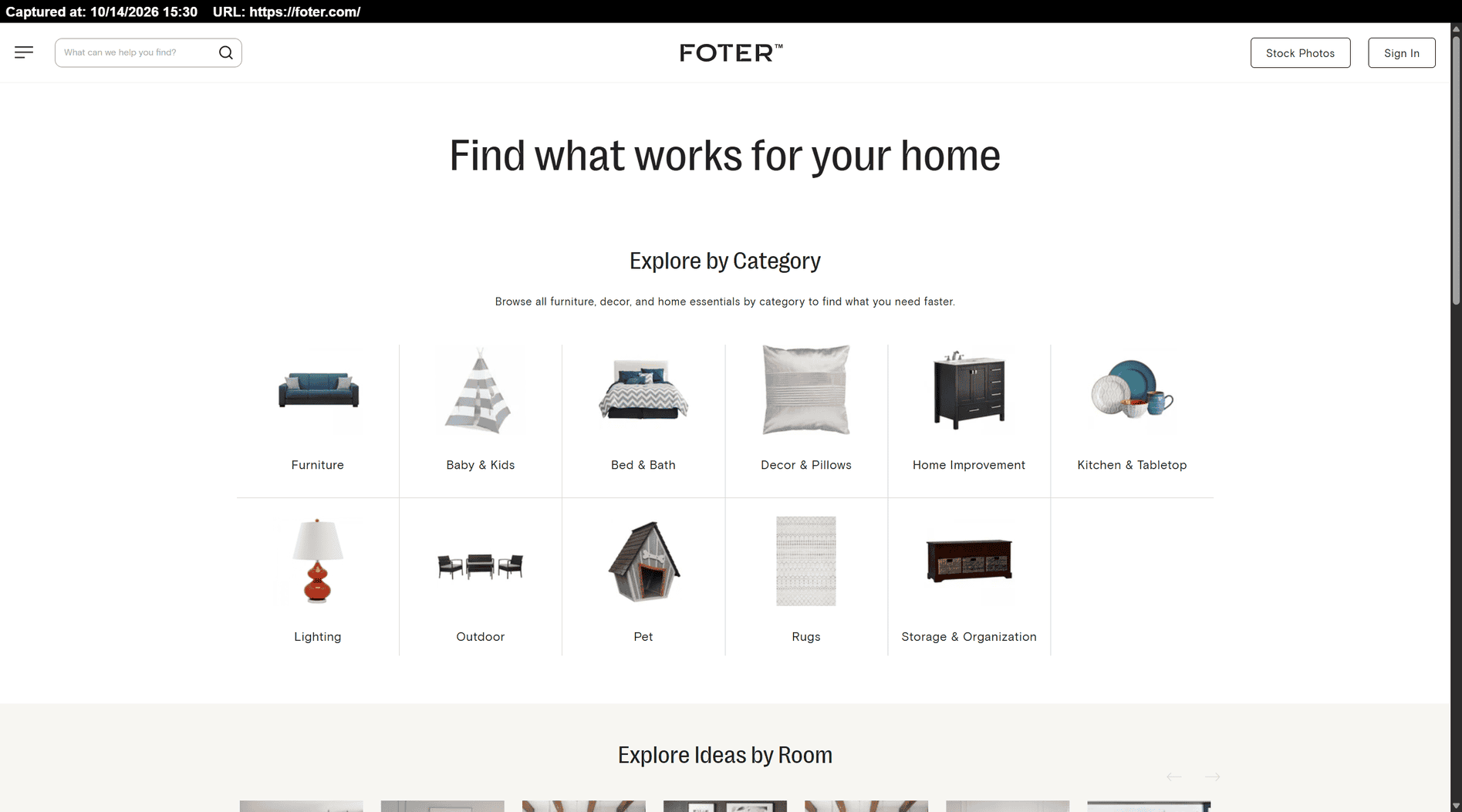 Foter 站点截图