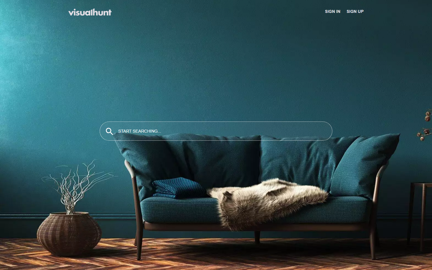Visual Hunt 站点截图