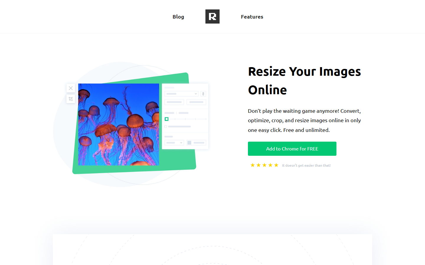Resize 站点截图